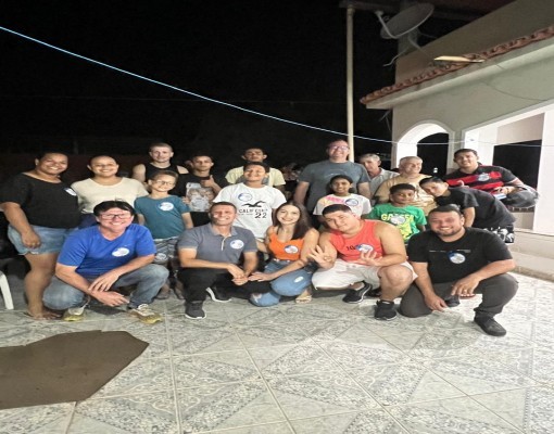 Reunião em Itaoca Pedra com moradores